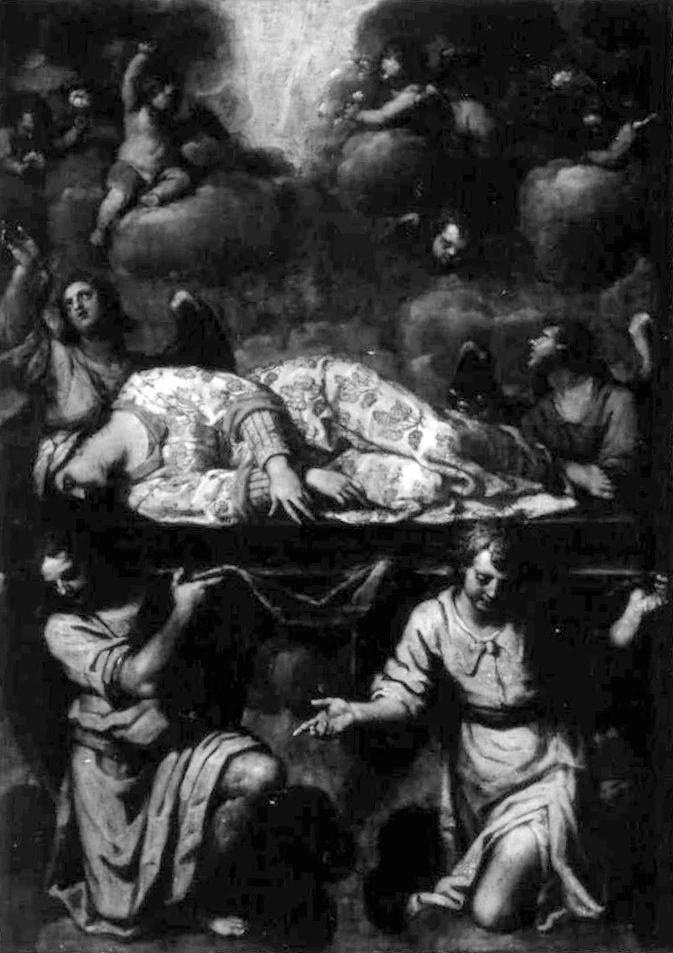 Santa Cecilia portata dagli angeli - Fanano, Modena